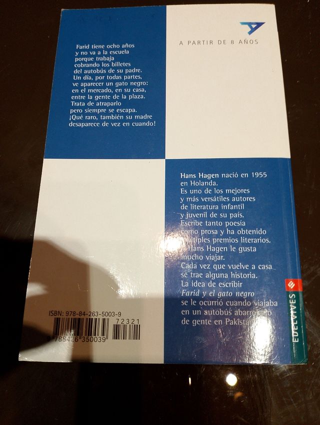 Farid y el gato negro (Ala delta: Serie Azul / Hang Gliding: Blue Series) (Spanish Edition)
