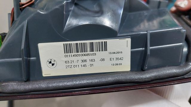 PILOTO TRASERO IZQUIERDO BMW 520D COMPLETO