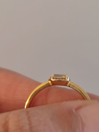 Anillo dorado aristocrazy