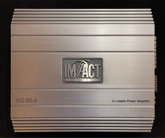 Amplificatore auto Impact HQ 50.4