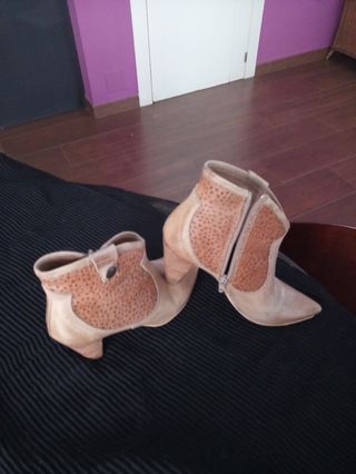 Botines piel 37