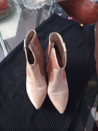 Botines piel 37