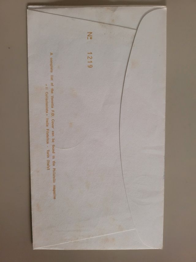 Città del Vaticano busta filatelica