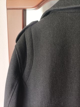 Abrigo de paño hombre talla L