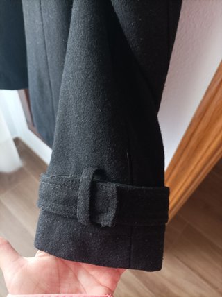 Abrigo de paño hombre talla L