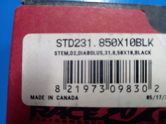 Potencia RaceFace 1.1/8" 31.8mm