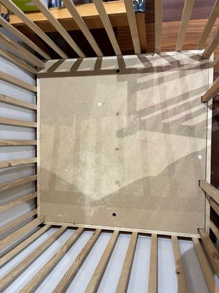 Parque de madera / corral para bebe 