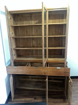 Mueble salon cristalera