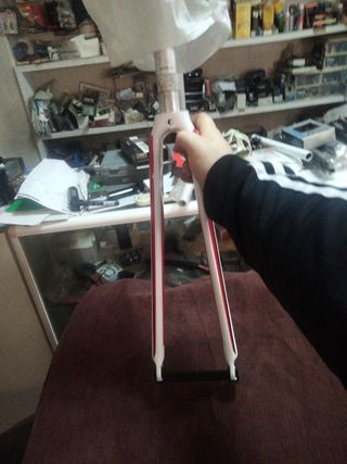 Horquilla Carbono Orbea y tubo de aluminio 