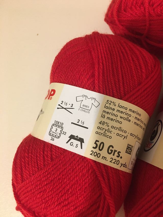 Lote 8 ovillos de lana Stop Bambini