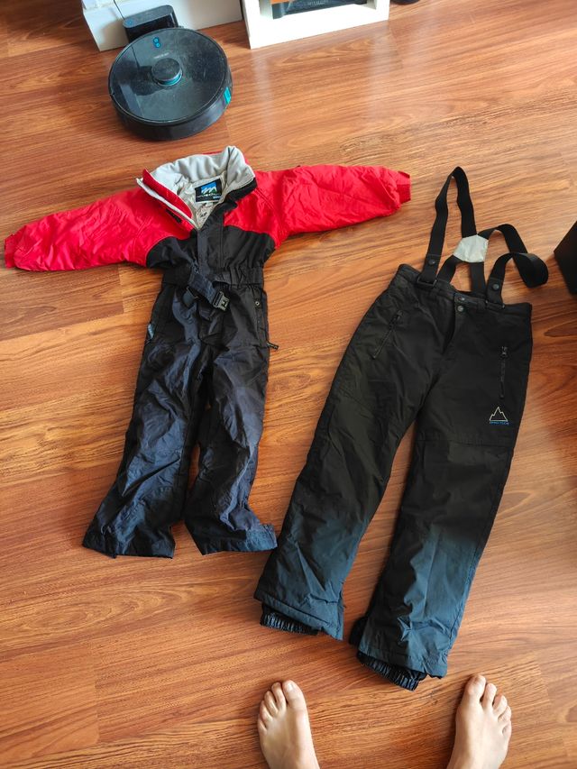 Pantalón y mono esquí