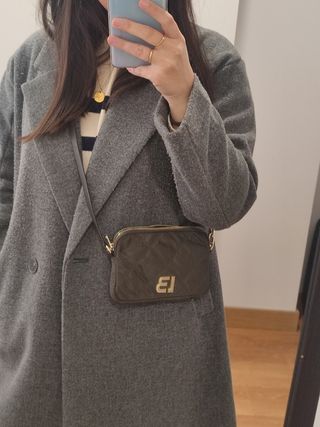 Bolso verde nylon bimba y lola