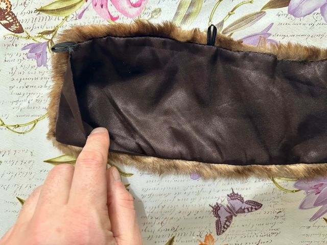 Colletto ecologico in similpelliccia