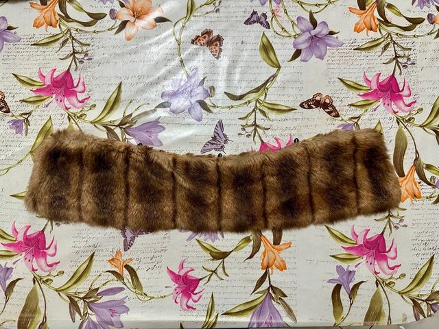 Colletto ecologico in similpelliccia