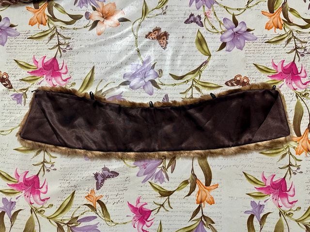 Colletto ecologico in similpelliccia