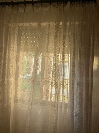 Cortinas guipur estampadas etc 30 cada una nuevas