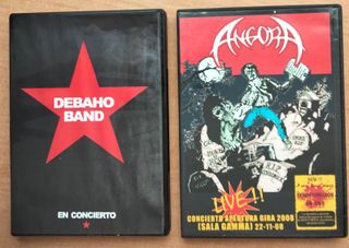 5 Cds + 2 Dvds (Varios - Rock, Blues, Heavy)