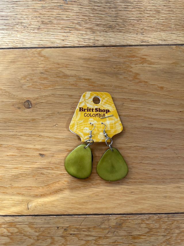 Pendientes de Tagua NUEVOS 