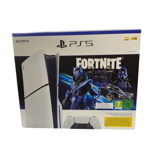 CONSOLA PS5 SLIM LECTOR ED FORNITE PRECINTADA
