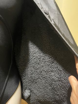 Impermeble negro talla M IKKS