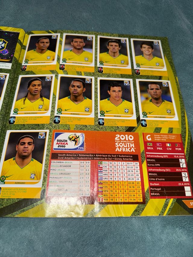 Album cromos Sudafrica 2010 panini completi