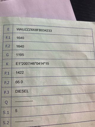 Despiece audi a1