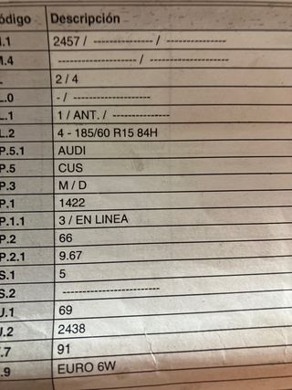 Despiece audi a1