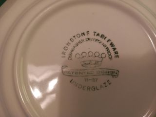 Underglaze  servizio piatti da 6