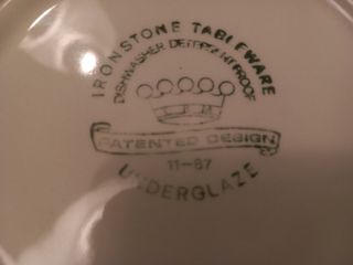 Underglaze  servizio piatti da 6