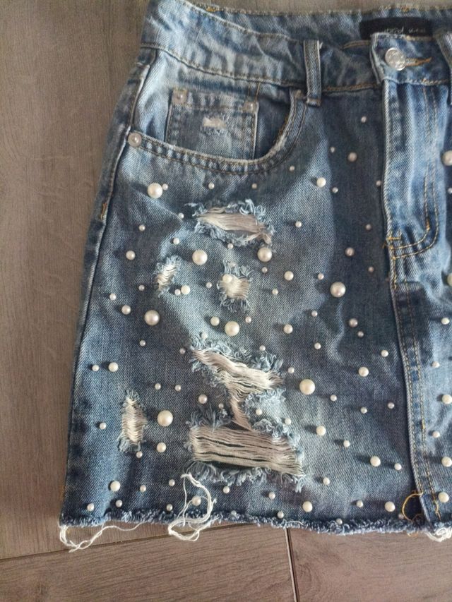 Minifalda vaquera