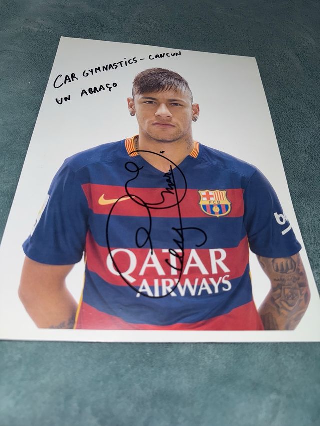 Firma originale del Neymar FC Barcelona