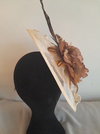 Tocado boda, fiesta, ceremonia 