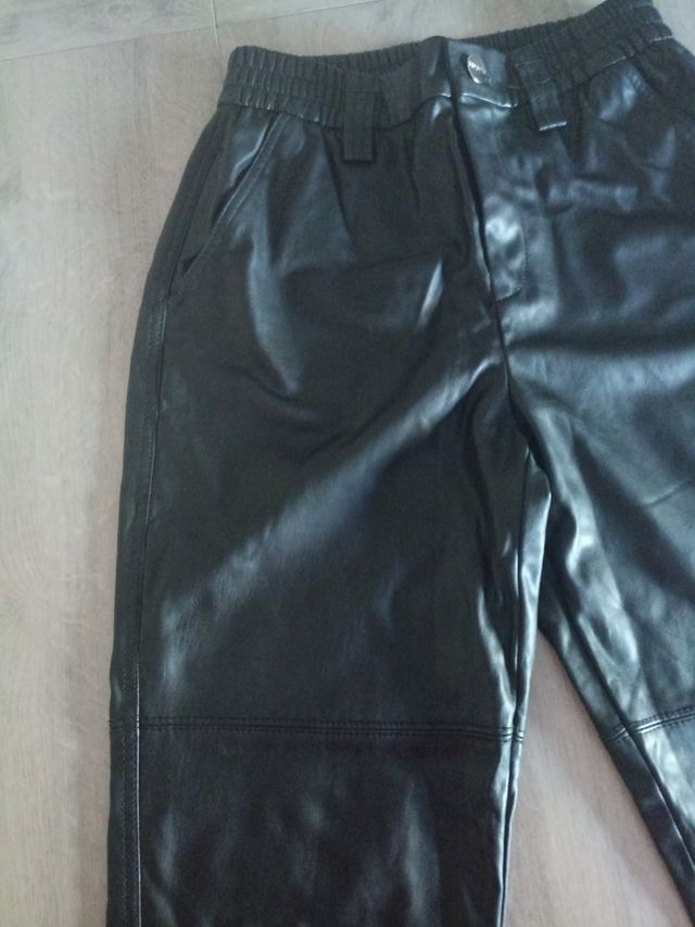 Pantalón polipiel Bershka S