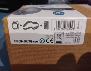 Reloj deportivo GEONAUTE + cinta pecho cardíaca