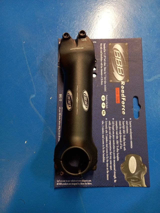 Potencia Bici Carretera BBB 1.1/8" 26mm 130mm