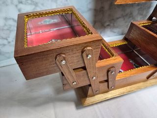 Joyero peruano en madera