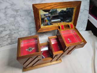 Joyero peruano en madera