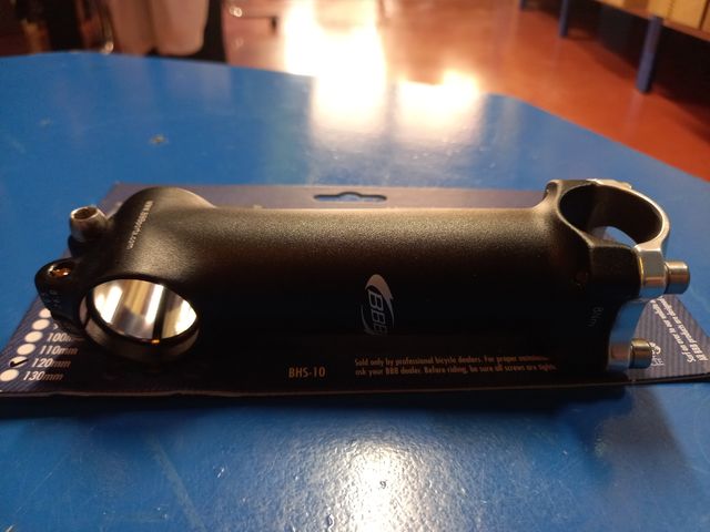 Potencia Bici Carretera BBB 1.1/8" 26mm 120mm