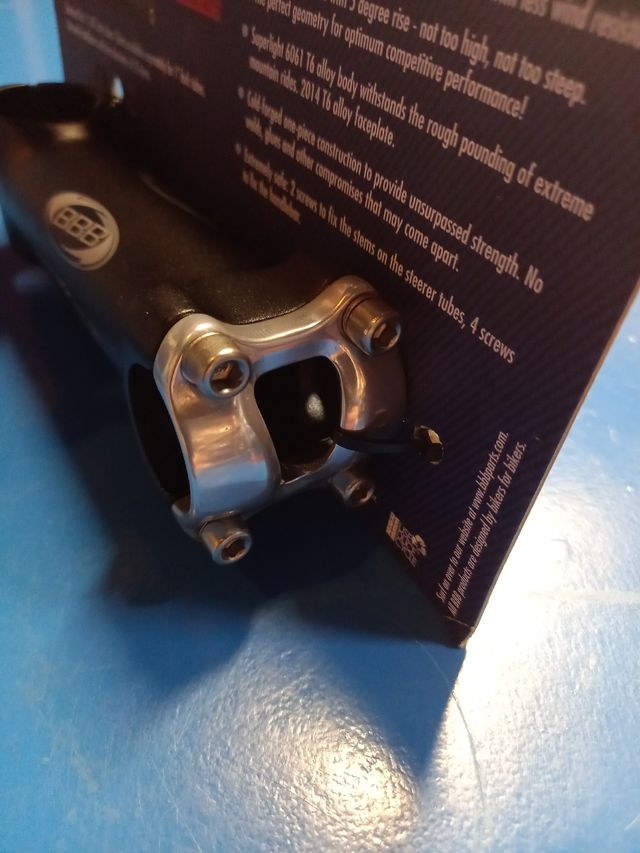 Potencia Bici BBB 1.1/8" 25.4mm 120mm