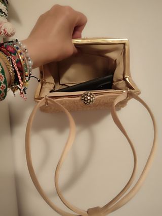 Bolso bordado de mano vintage