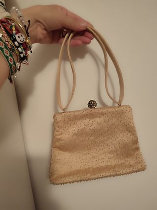 Bolso bordado de mano vintage