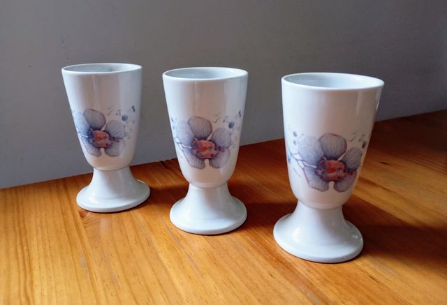 Tres tazas mazagran vintage. L