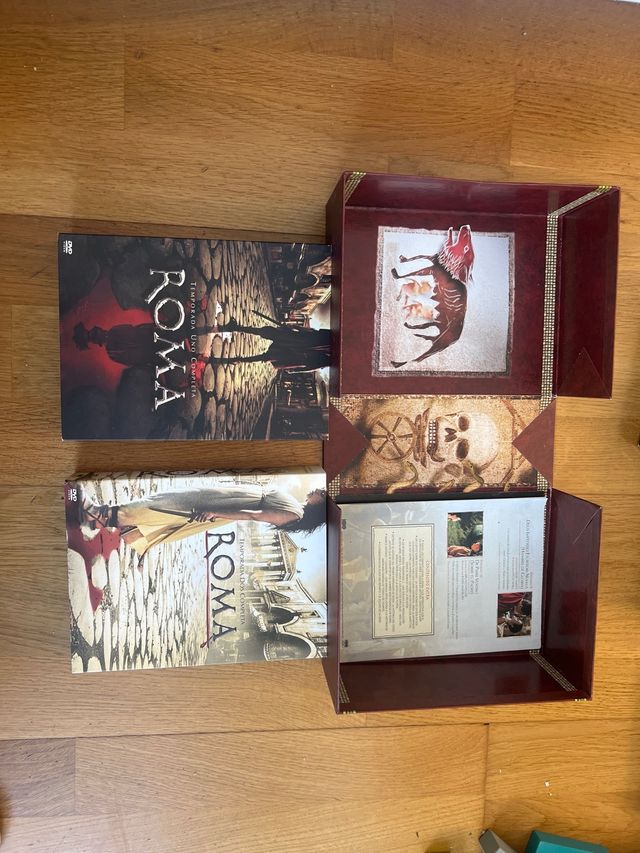 DVDs  serie  Roma