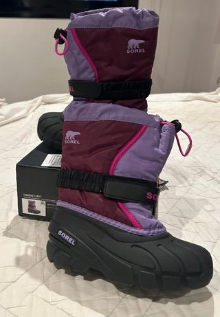 Botas de nieve niña.