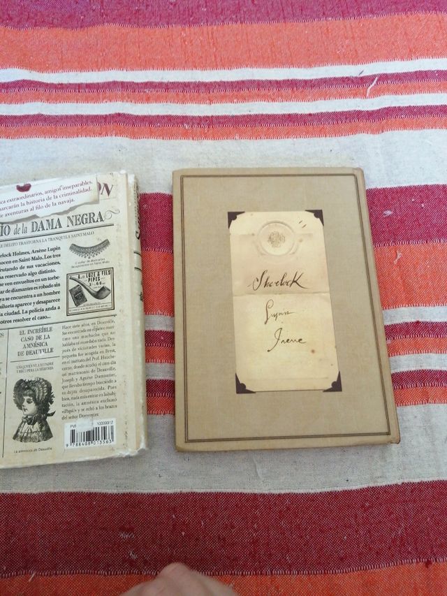 El trío de la Dama Negra: Sherlock, Lupin y yo 1