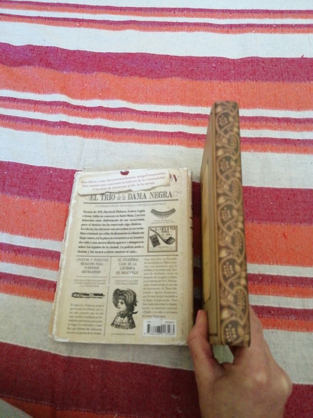 El trío de la Dama Negra: Sherlock, Lupin y yo 1