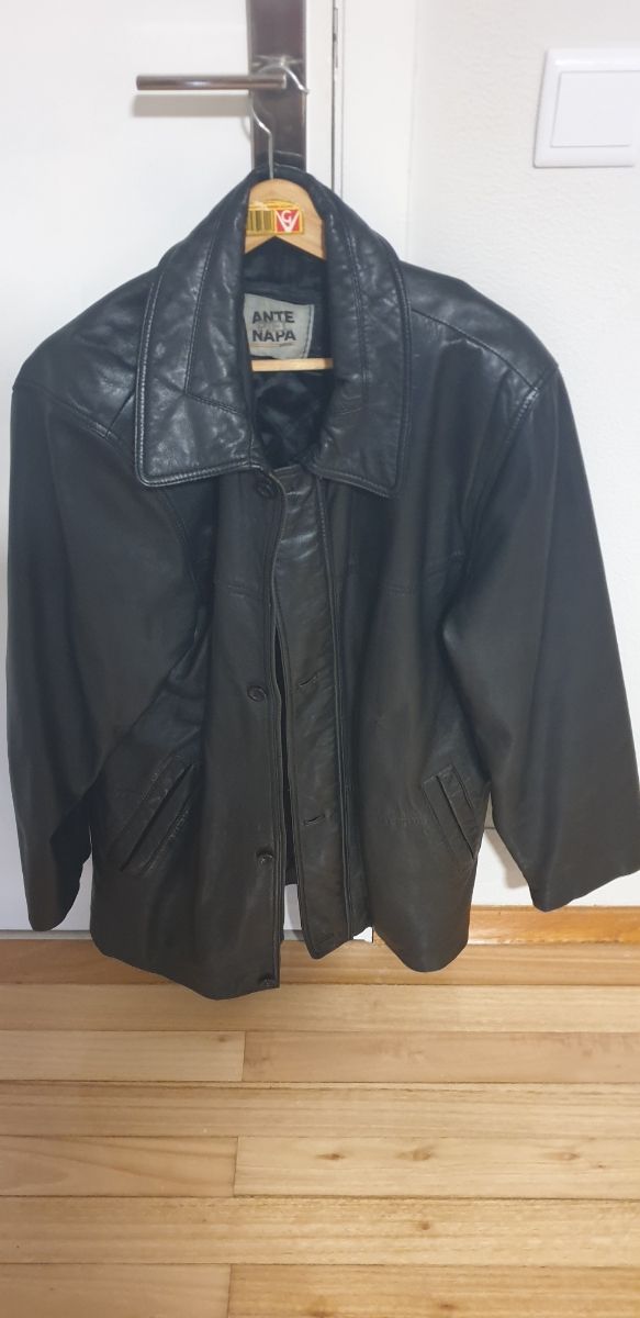Chaqueta piel 3/4 piel autentica xl