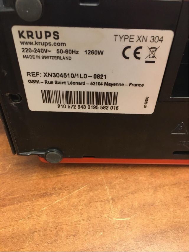 Macchina KRUPS Nespresso