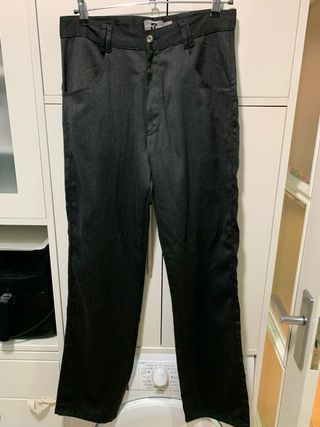 Pantalones chinos negros talla 42