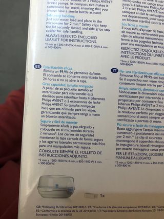 Esterilizador de Biberones